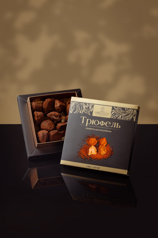№1 Пушкинская фабрика Конфеты Трюфель, 140г в Копейске